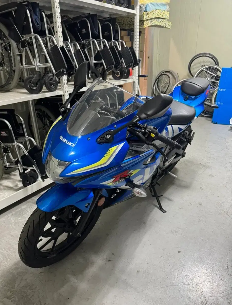 스즈키 gsx-r125 19년식 22@@@키로 블루